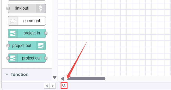 Image search option for searching the flow into the Node-RED instance Image search option for searching the flow into the Node-RED instance